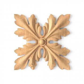 Decorative Rosewood Rosette R-053