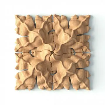 Carved Rosette R-064 Wooden Rosette Stavros