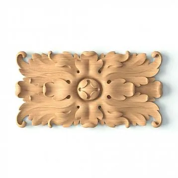 Carved Rose R-068 from Oak R-068