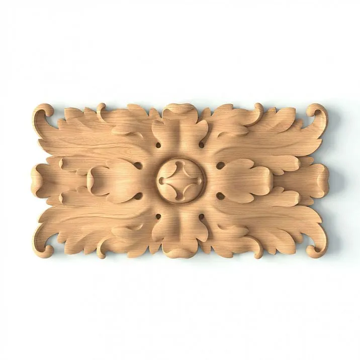 Carved Rose R-068 from Oak R-068