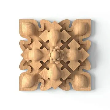 Wooden rose R-075