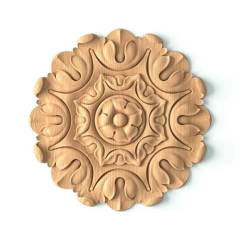 Wooden rose R-008