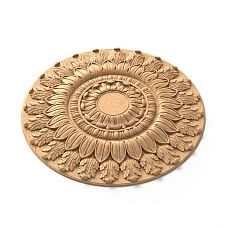 Architectural Element Carved Rosette for Interior