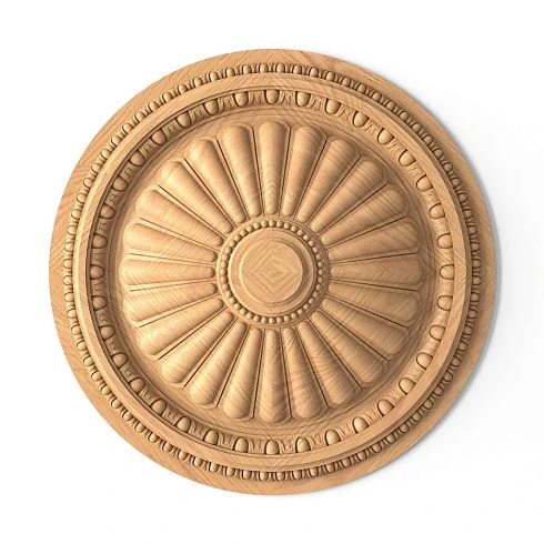Wooden Ceiling Rosette R-023