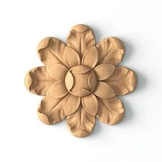 Decorative Oak Rosette R-033