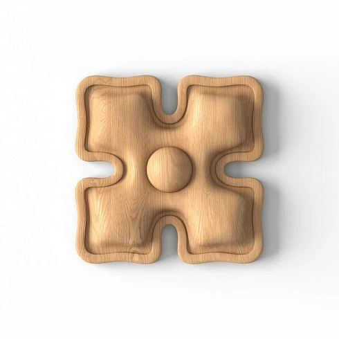 Wooden Rosette R-040