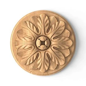 Wooden rose R-041