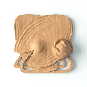 Wooden Rose R-063R