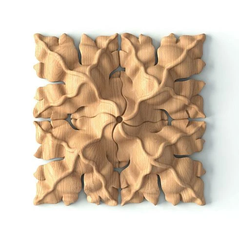 Wooden rose R-064