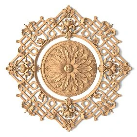 Wooden Ceiling Rosette R-071
