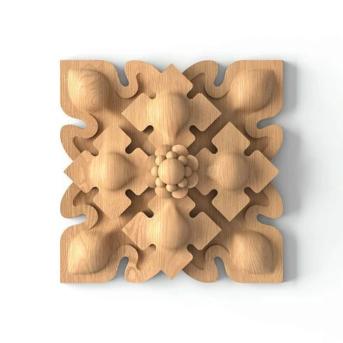 Wooden rose R-075