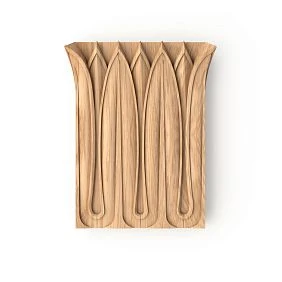 Wooden capital KL-007