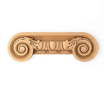 Wooden capital KL-008