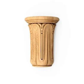 Wooden capital KL-028
