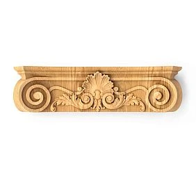 Wooden capital KL-033