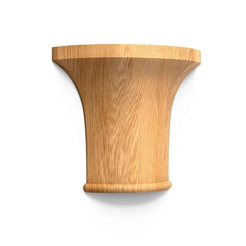 Wooden capital KL-064