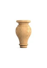 MN-027 photo of a figured leg for furniture, leg for a chair