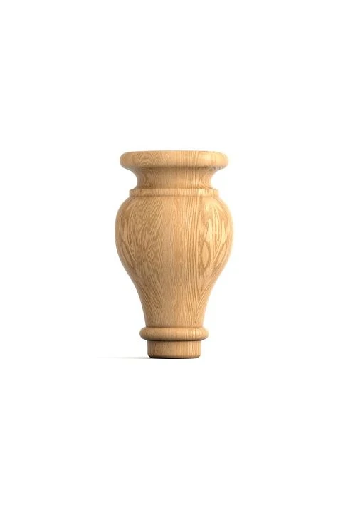 MN-027 photo of a figured leg for furniture, leg for a chair