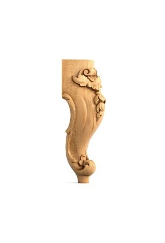 Carved furniture leg MN-073