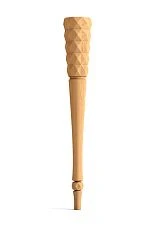Wooden table leg with carving MN-114
