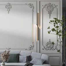 Decorative element MLD-3-1.1 in the design of a classic wall panel