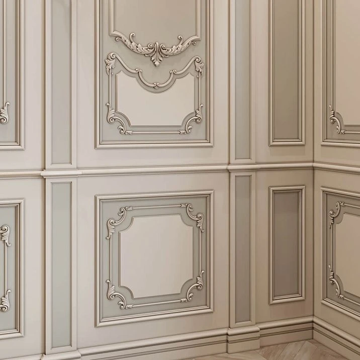 Carved Inlay N.VRS-002-1, Wall Decoration in Interior Photo