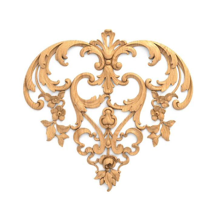 Wooden decor N.VRS-015 made of beech and oak