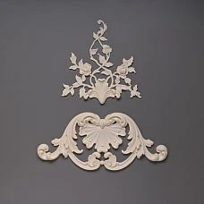 Polyurethane decoration set NPU.VRS-002 composition on the scheme