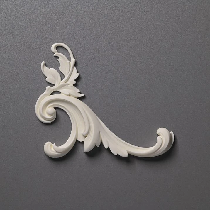 Unique decorative appliqu&eacute; from polyurethane NPU.VRS-002-4L diagram