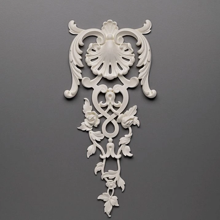 Dimensions and shape of molding decor NPU.VRS-005 on technical drawing
