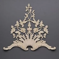 Luxurious interior with polyurethane molded decoration.