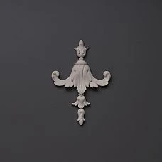 Carved overlay NPU-113 made of polyurethane - a decorative element for interior