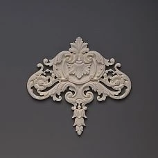 Carved polyurethane overlay NPU-191 - a decorative element for walls and furniture