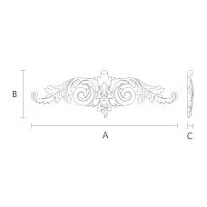 Polyurethane overlays NPU-250, molding drawings for home