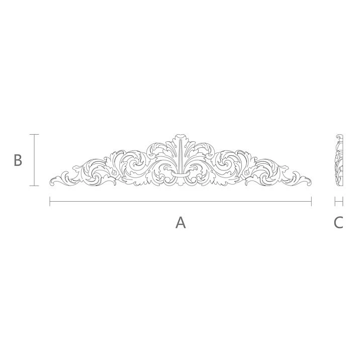 NPU-270 White Molding Overlay Drawing