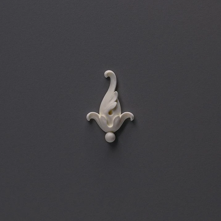 Carved polyurethane overlay NPU-307 - molded decor for interior decoration