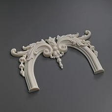 Carved PU overlay NPU-408. Molding decoration. Image 66eb526d48f0f