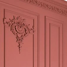 Carved applique from polyurethane NPU-416.4 for doors and walls photo