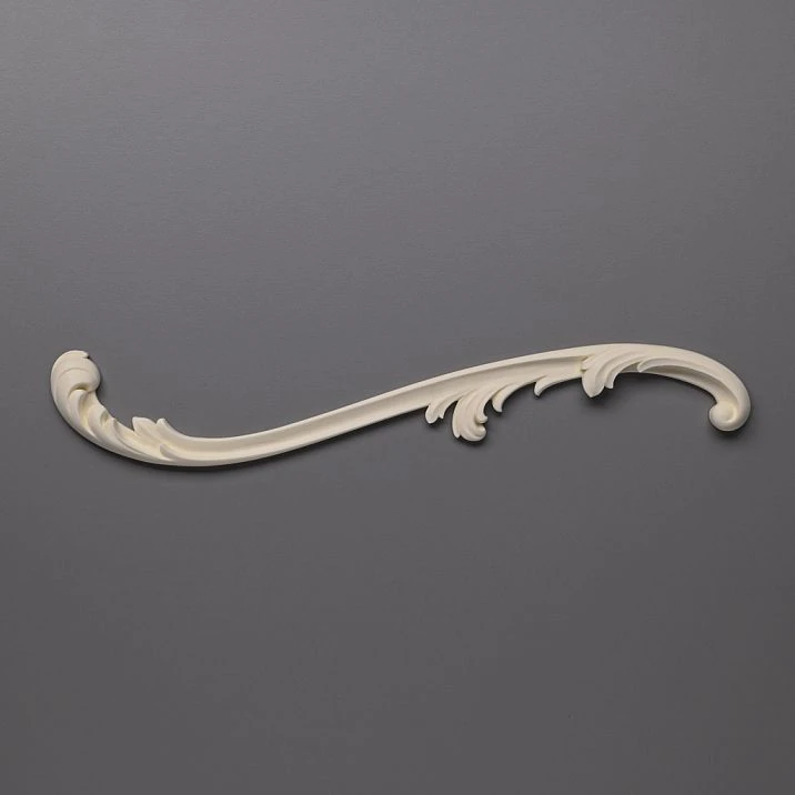 Decorative left polyurethane appliqu&eacute; NPU-423L &mdash; a strong and lightweight accessory for design photo