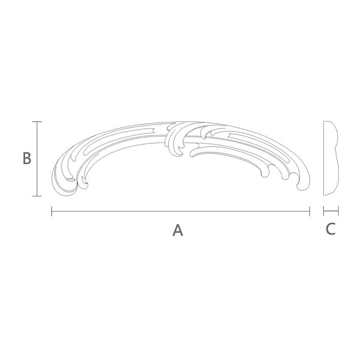 Schematic illustration of the NPU-426L model, showing its dimensions and profile