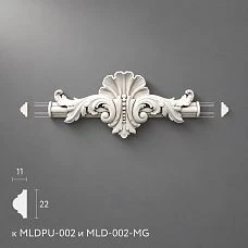 Polyurethane molding NPU-434.1 in composition with molding MLDPU-002