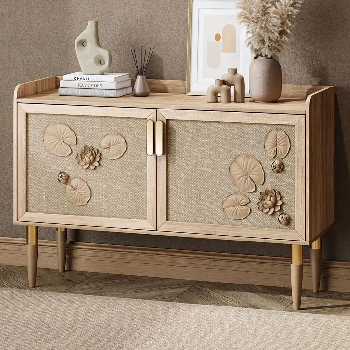 Chest adorned with polyurethane decoration &mdash; flower bud, NPU-496 molded decoration