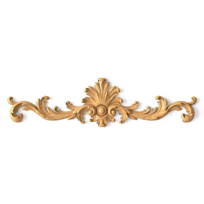 Carved wooden overlay N-125.1 for furniture