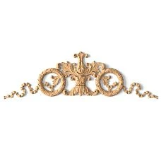Carved Insert N-183 from Oak with Luxurious Pattern