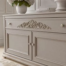 Carved overlay N-270 for decorative finishing of doors, furniture, and walls.
