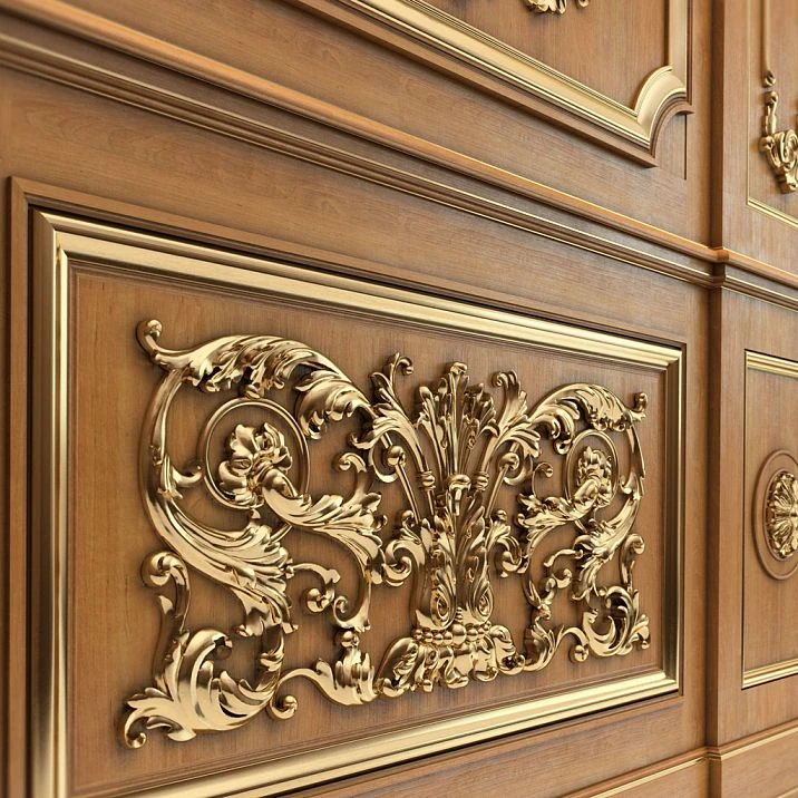 Wooden decor N-277 for wall decoration in interior
