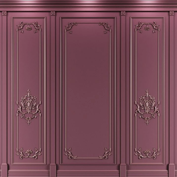Wall decor made of wood on photo, Carved Insert N-464