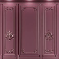 Wall decor made of wood on photo, Carved Insert N-464
