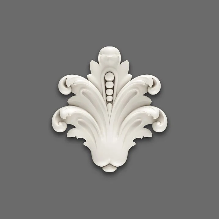 Decorative polyurethane applique NPU-108 for stylish room decoration