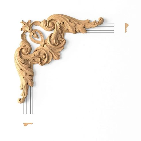 Corner decorative element MLD-3U-1